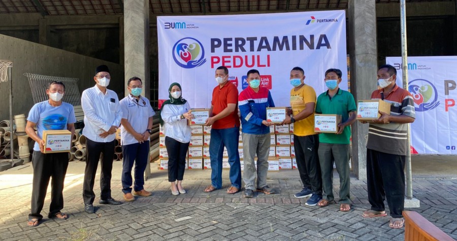 Pertamina salurkan bantuan penanggulangan Covid-19 di Tuban dan Bojonegoro
