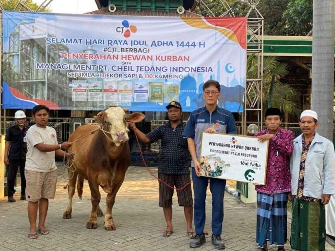 CJI Salurkan 113 Hewan Kurban di Momen Idul Adha 1444 Hijriah
